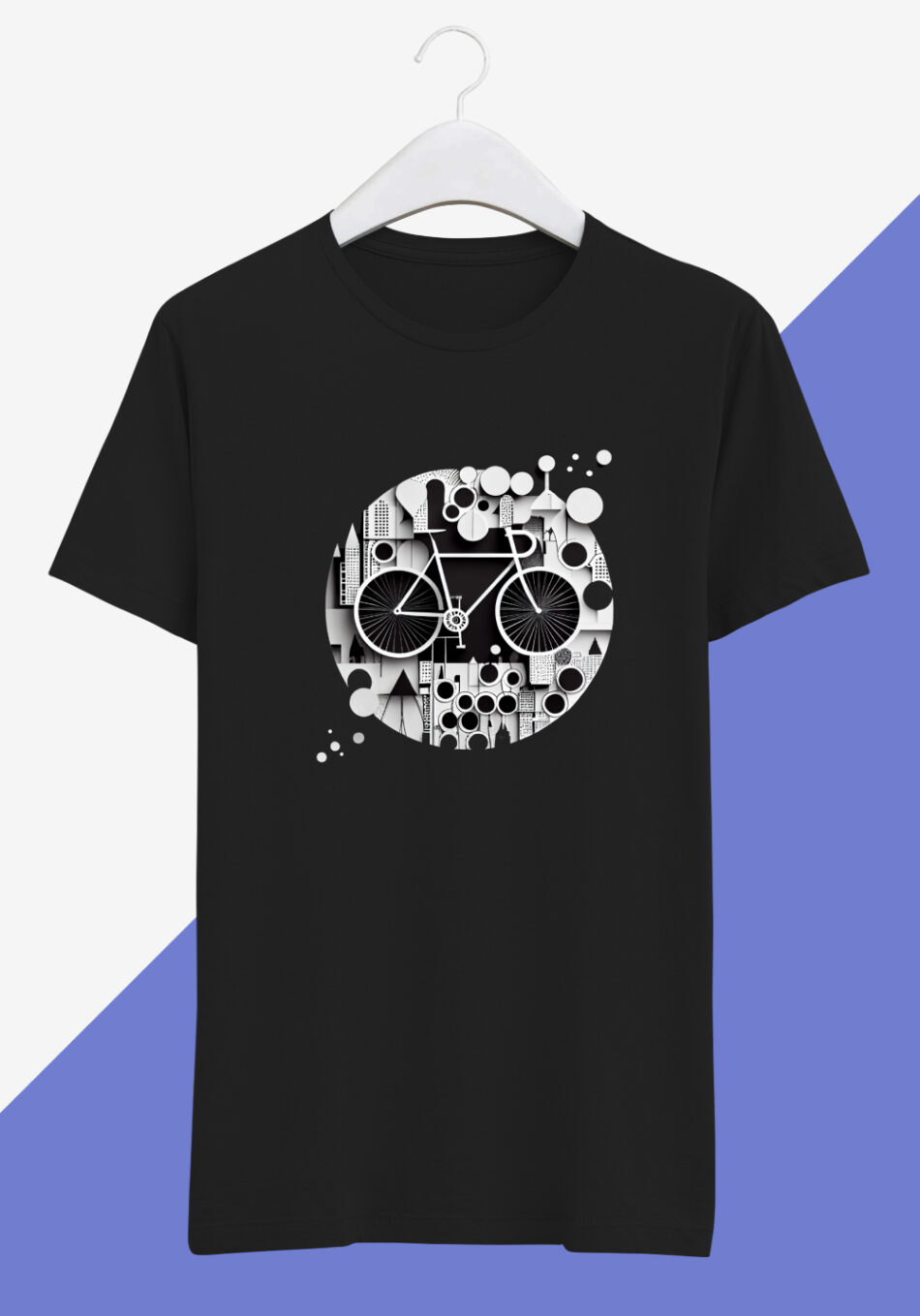 graphic-white-t-shirt-abstract-bike-3d