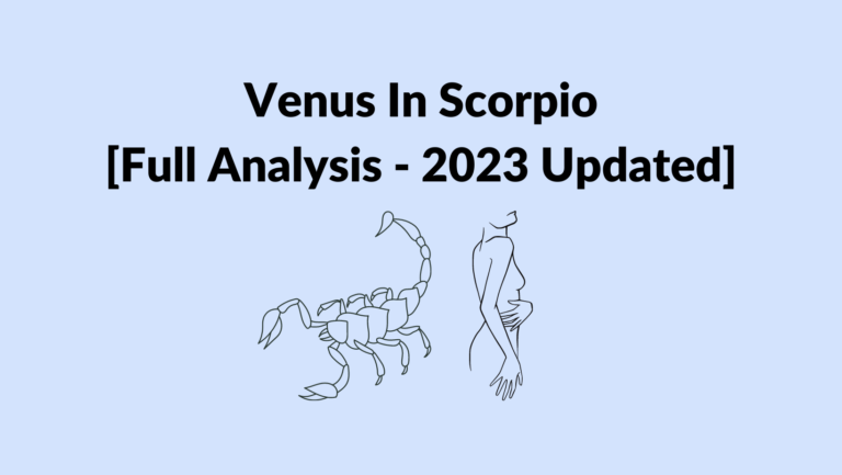 Venus in Scorpio: Man, Woman, Traits, Compatibility