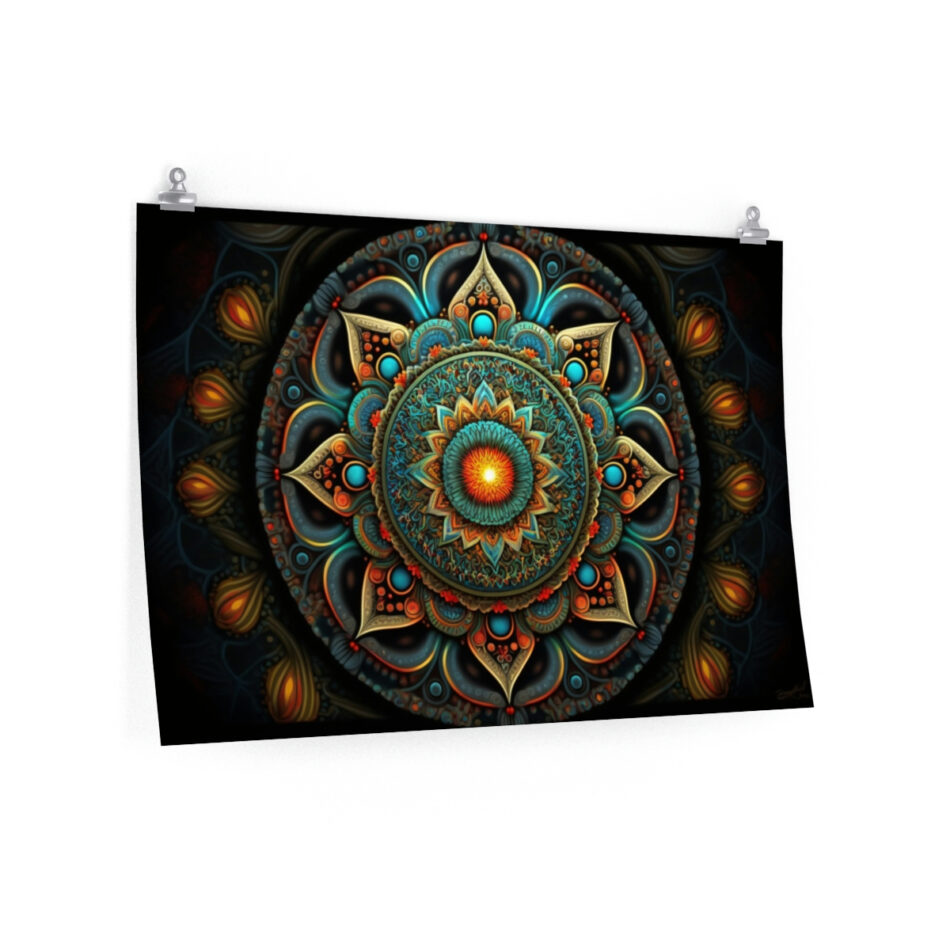 Trippy Posters: Celestial Spiral