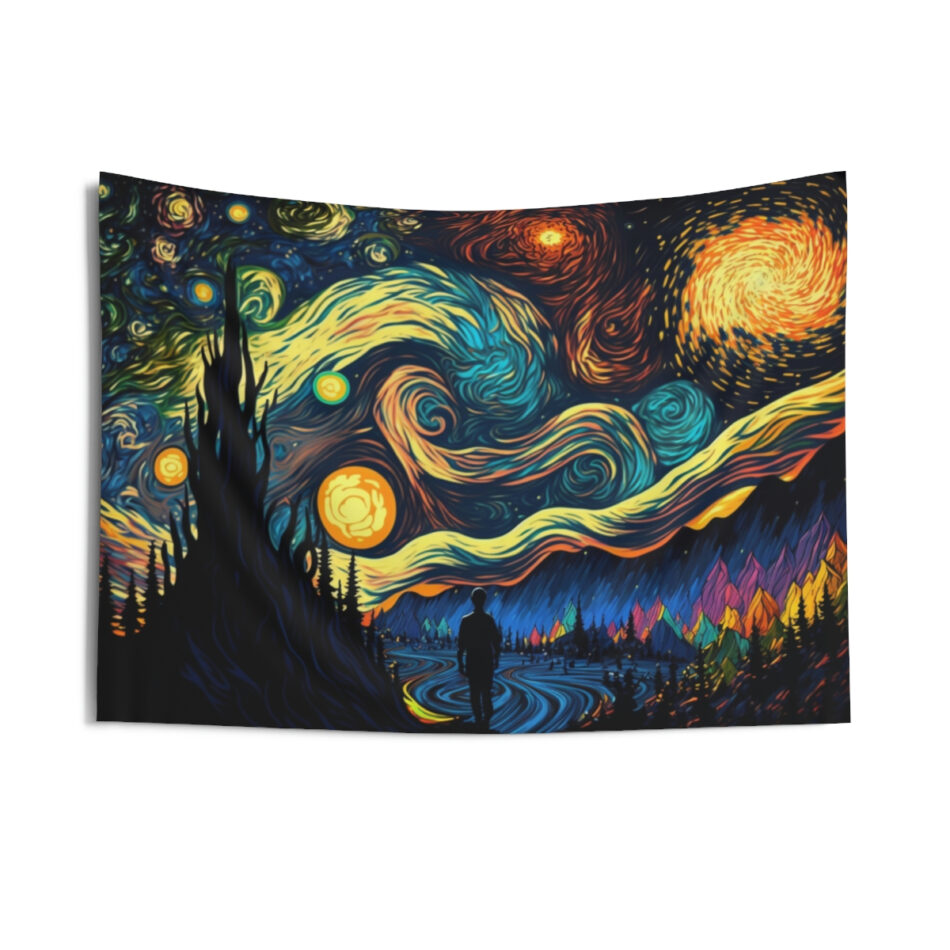 Trippy Tapestry: Interstellar Sonata