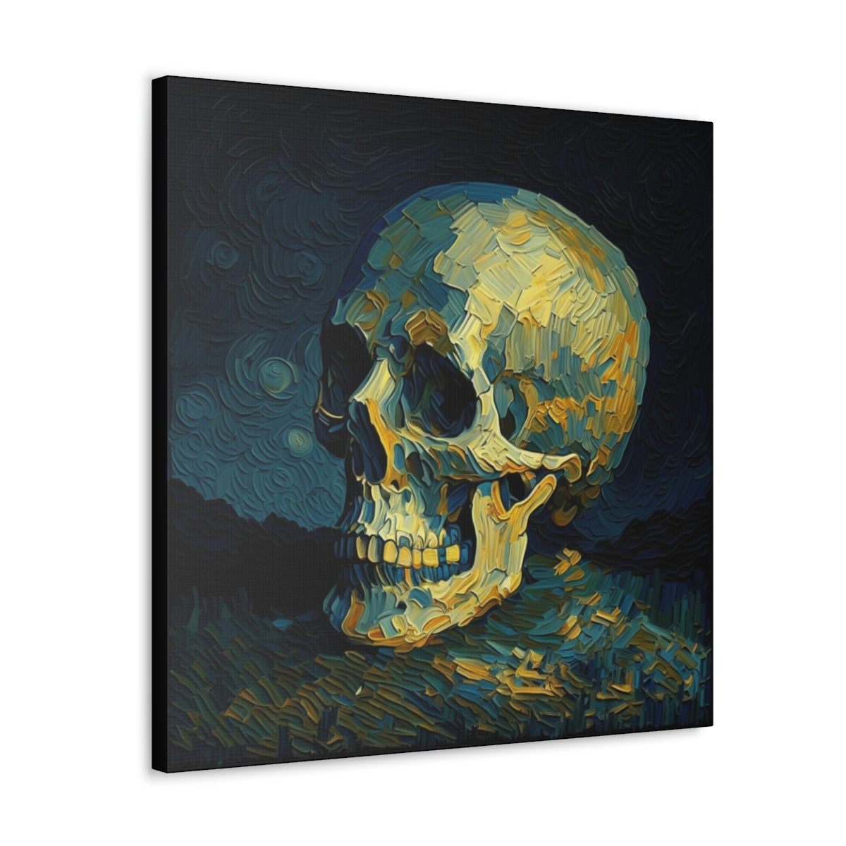 Skull Art Canvas Prints: Skull From Nowhere