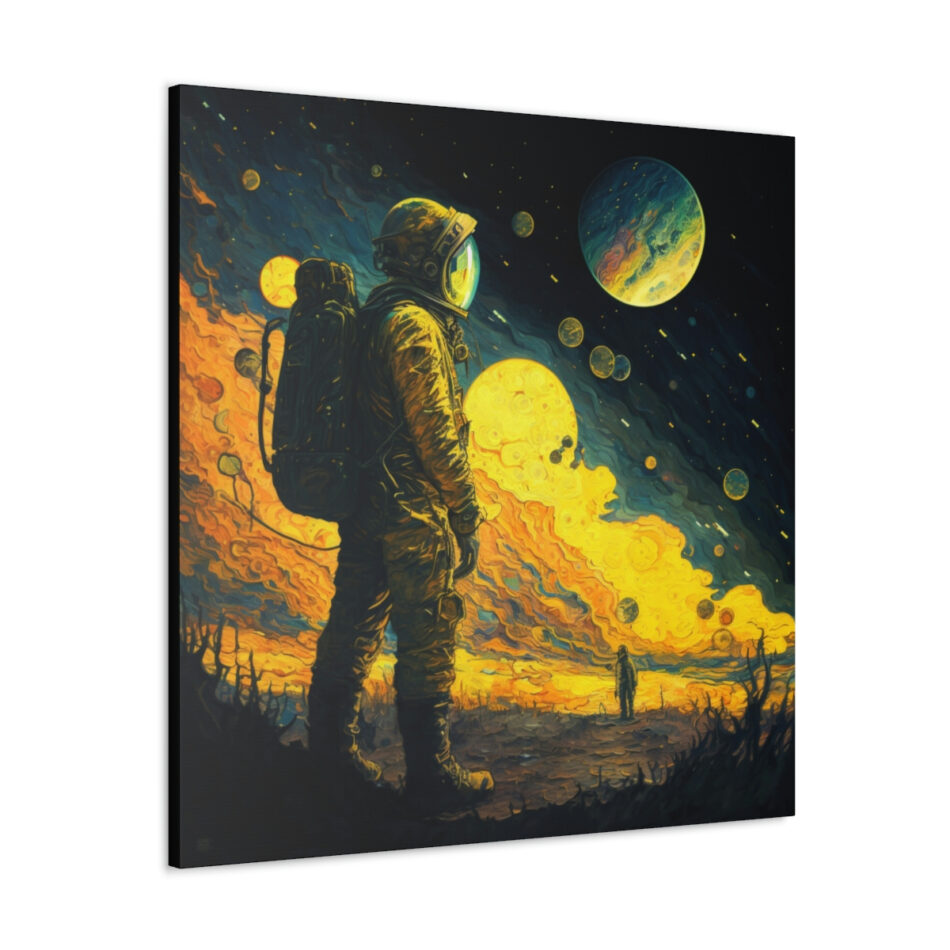 Galaxy Art Canvas Prints: To Be Explored