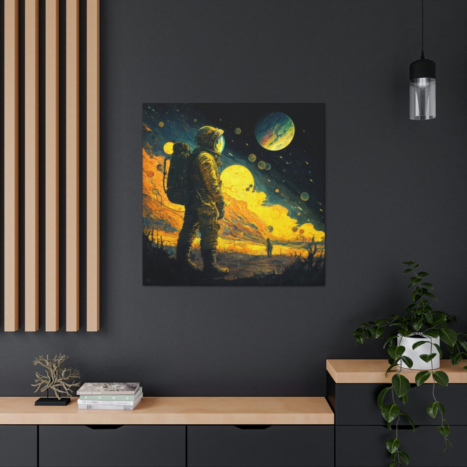 Galaxy Art Canvas Prints: To Be Explored