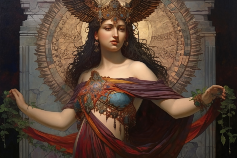 Goddess Clementia as symbols of forigiveness