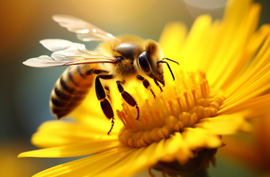 bee-symbolism of hard work and productivity