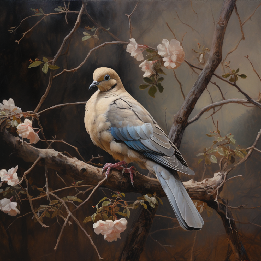 the mourning dove as symbols of death