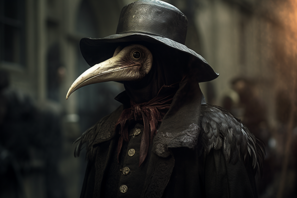 the plague doctor as symbol of death