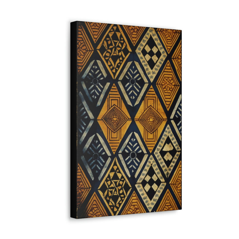 African Patterns Canvas Print: Unbreakable Spirit