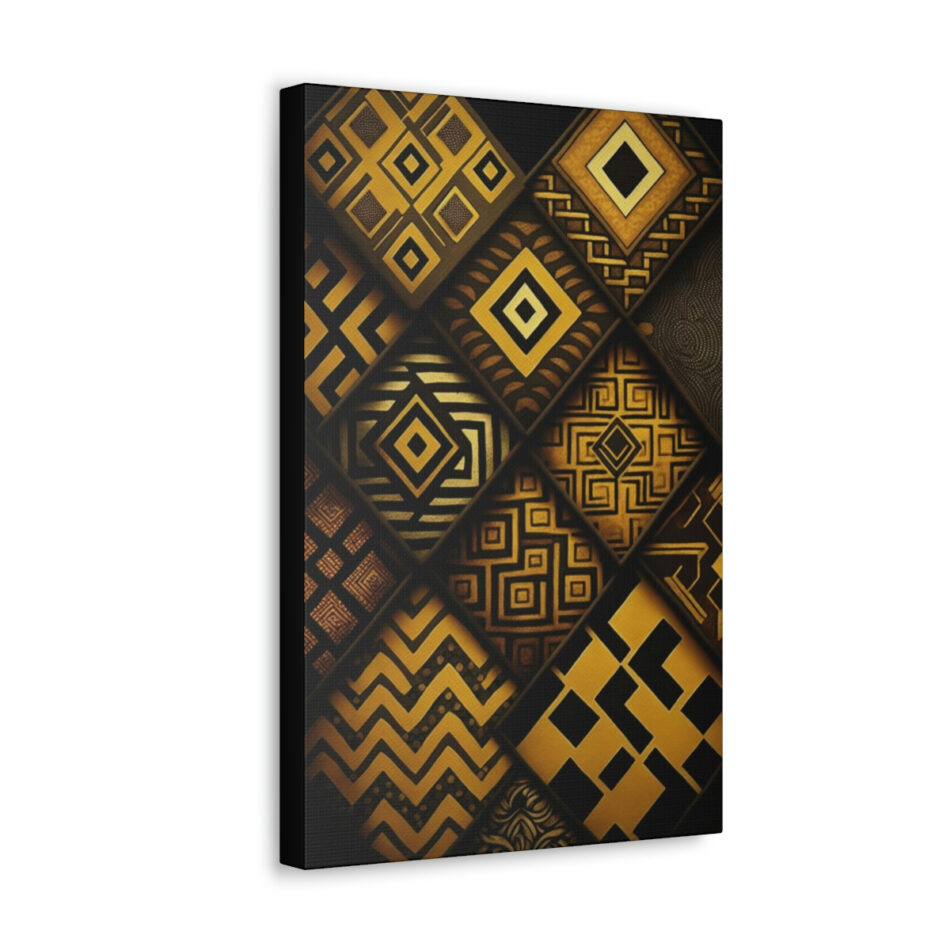 African Patterns Canvas Print: Beyond Borders