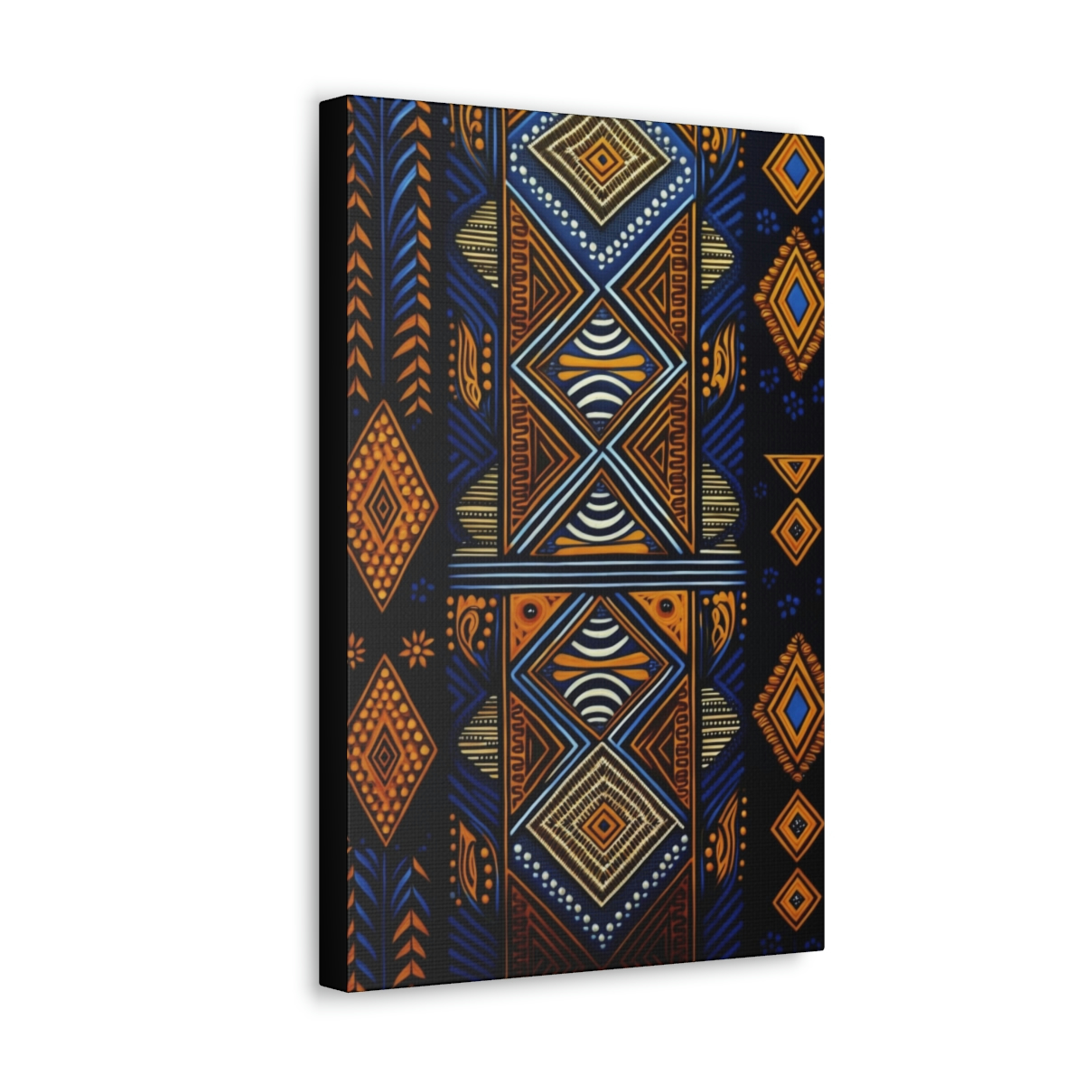 African Patterns Canvas Print: Voices of the Tribe
