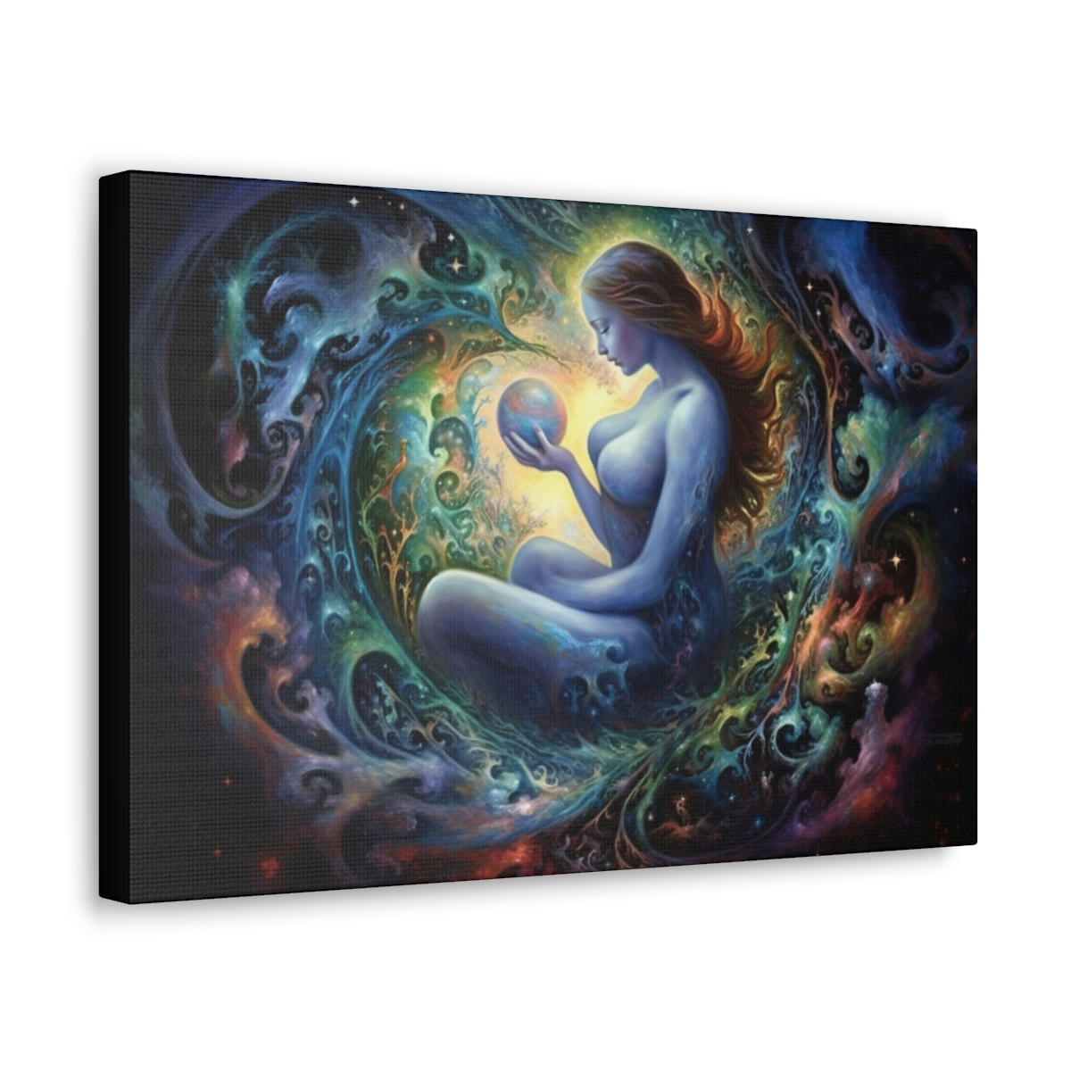 DMT Art Canvas Print: The Great Mother