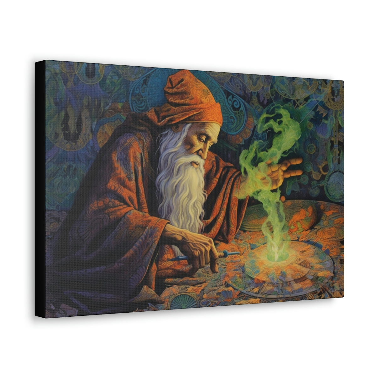 DMT Art Canvas Print: The Will Of Man