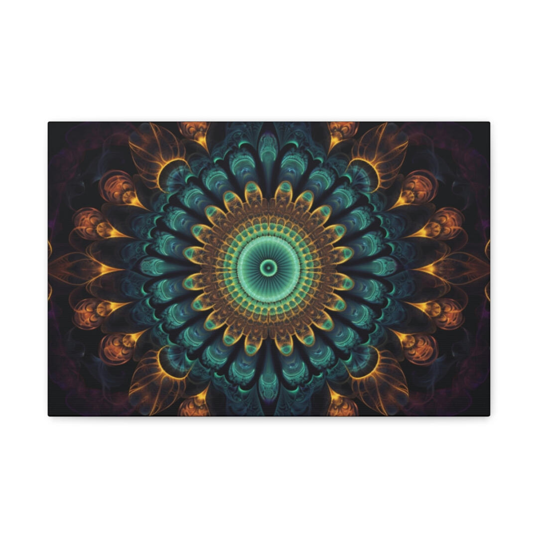 DMT Art Canvas Print: Beauty Of Iteration