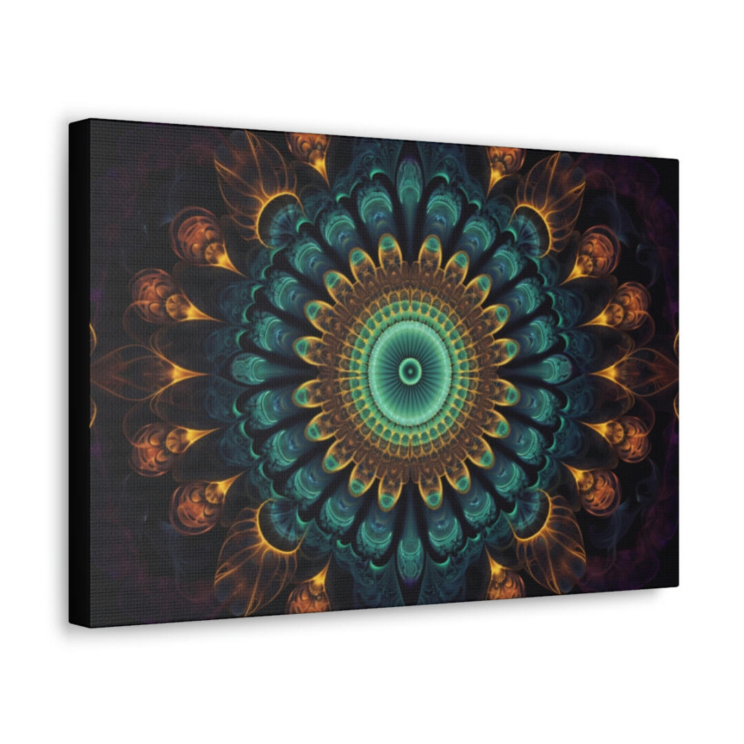 DMT Art Canvas Print: Beauty Of Iteration