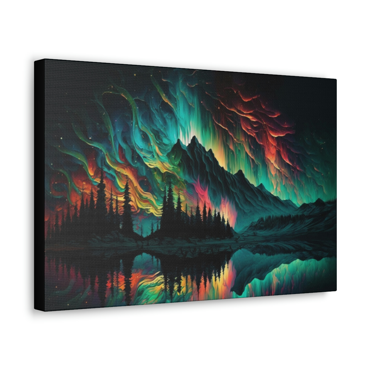 Galaxy Art Canvas Print: Aurora
