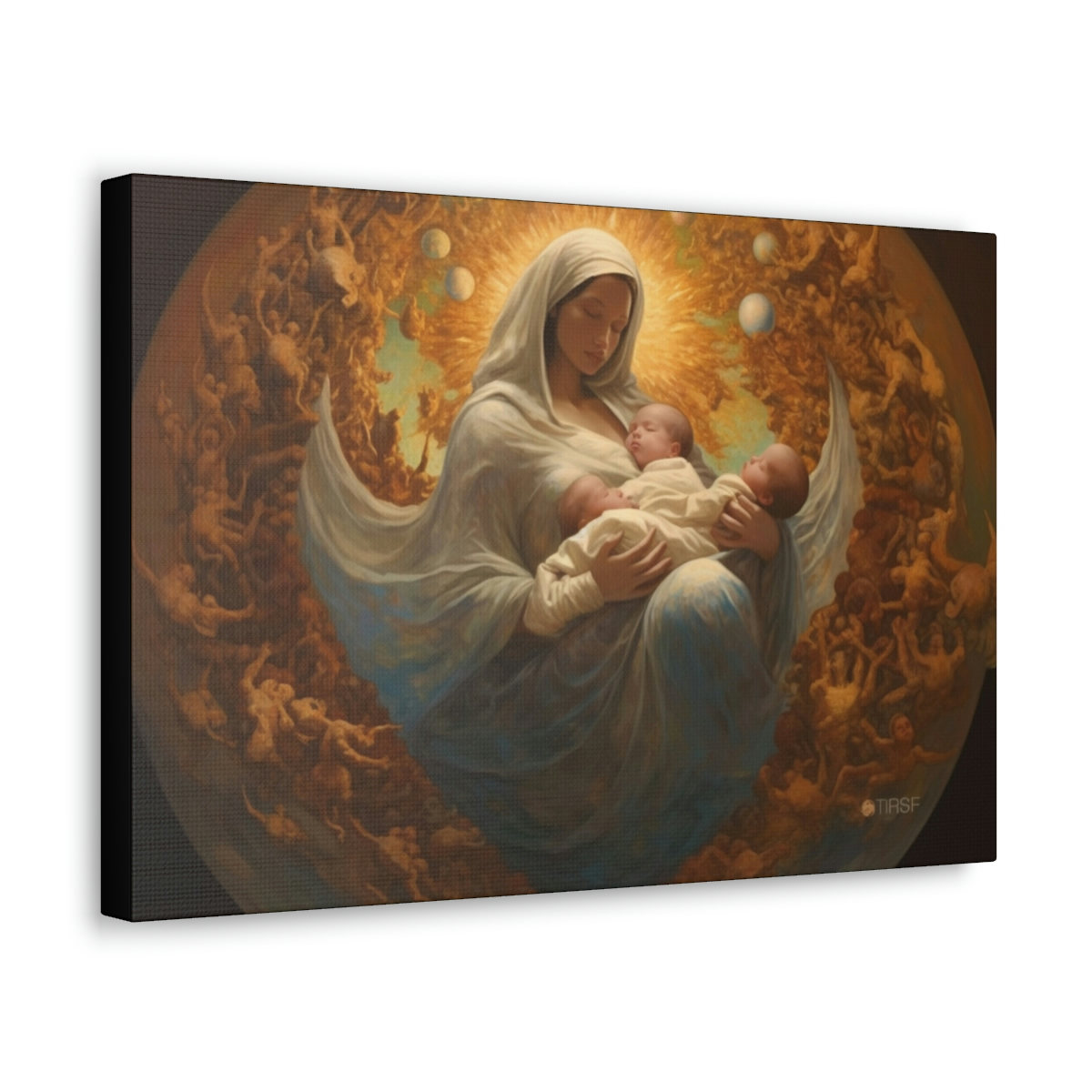 DMT Art Canvas Print: The Mother Of All