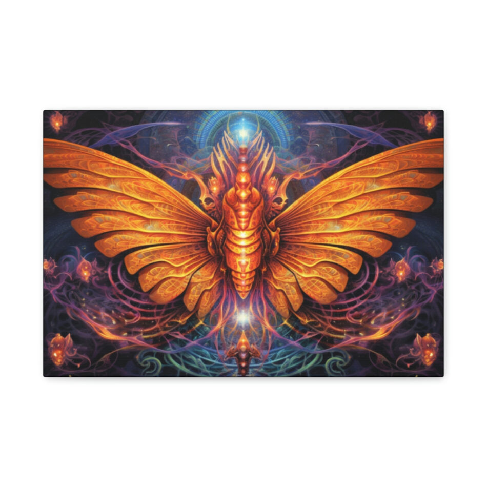 DMT Art Canvas Print: The Great Source Of Life