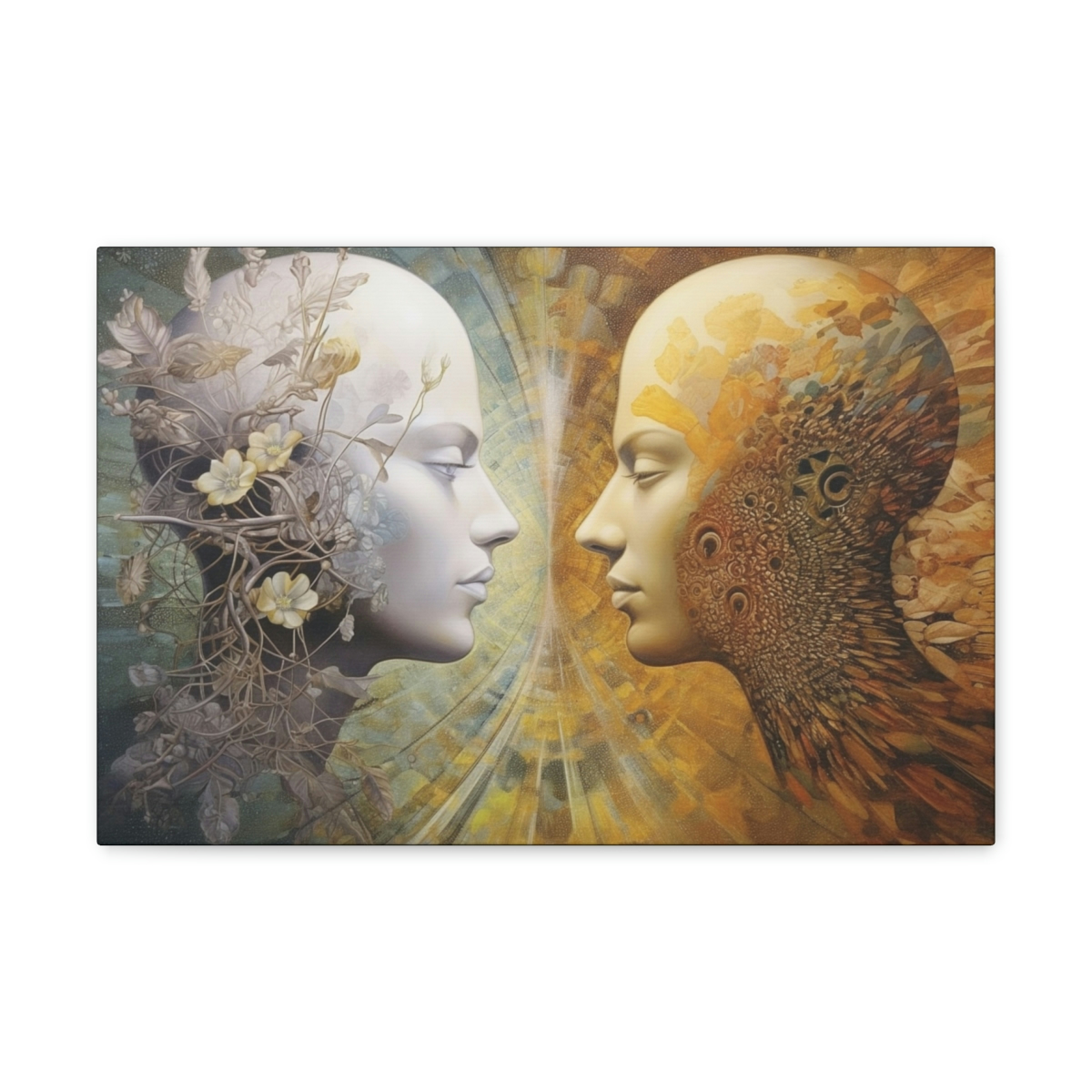 DMT Art Canvas Print: On The Other Side