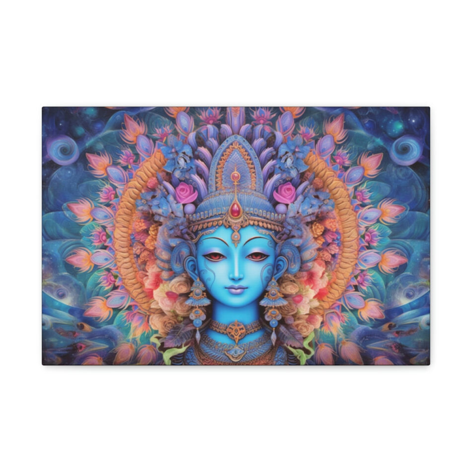 DMT Art Canvas Print: Brahma The Source Of Existence