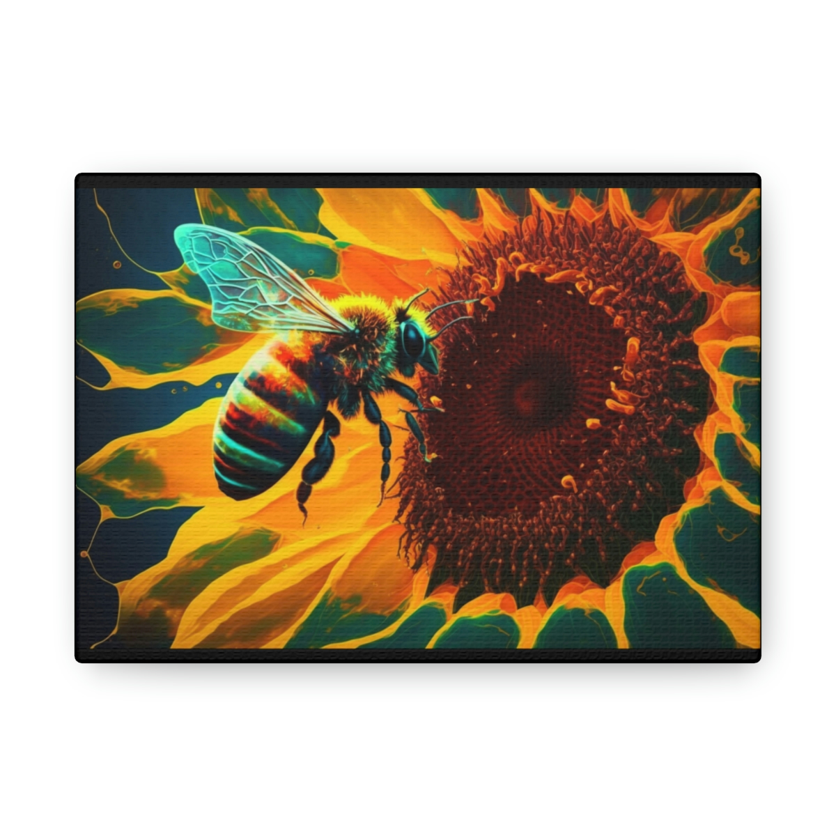 Trippy Art Canvas Print: Nectar In The Sun