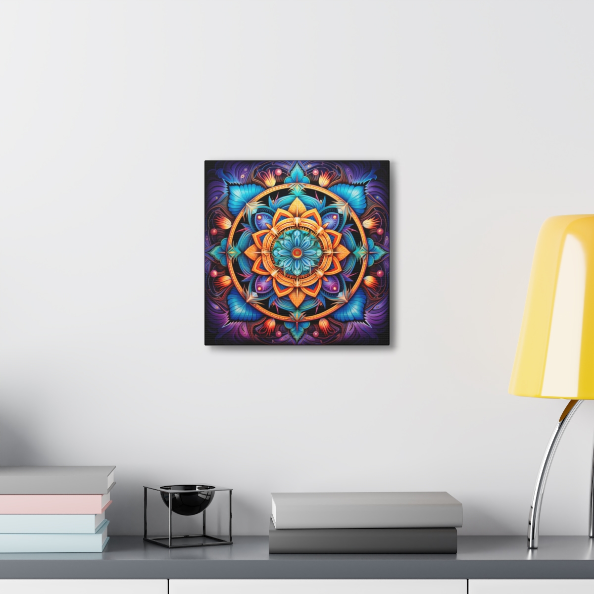 DMT Wall Art Canvas Print: Whispers Of The Cosmos