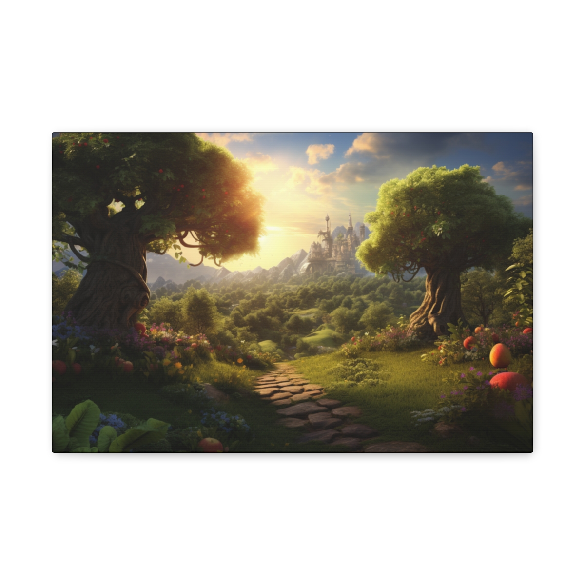 Forest Wall Art Canvas Print: The Completion