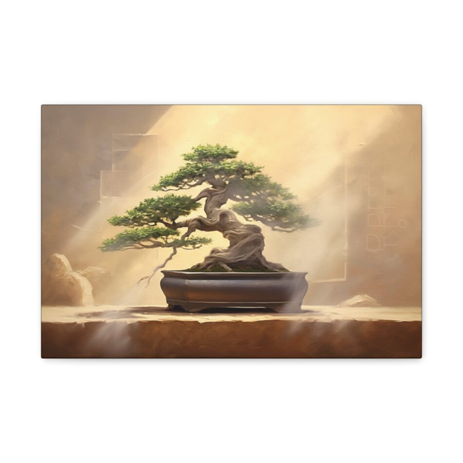 Zen Art Canvas Print: Embrace