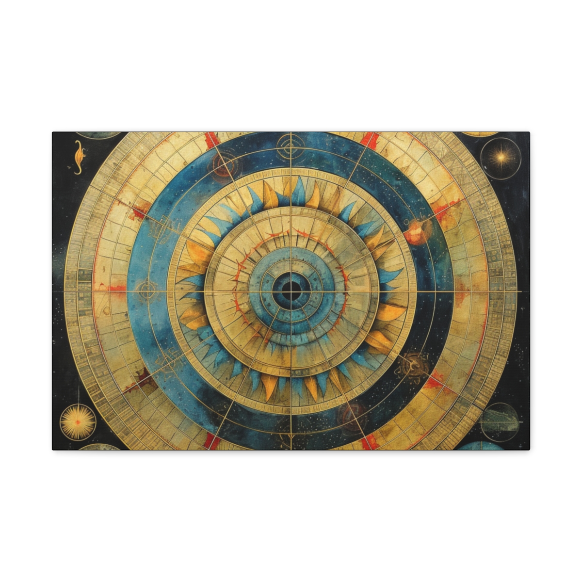 Astrology Art Print: The Birth Chart