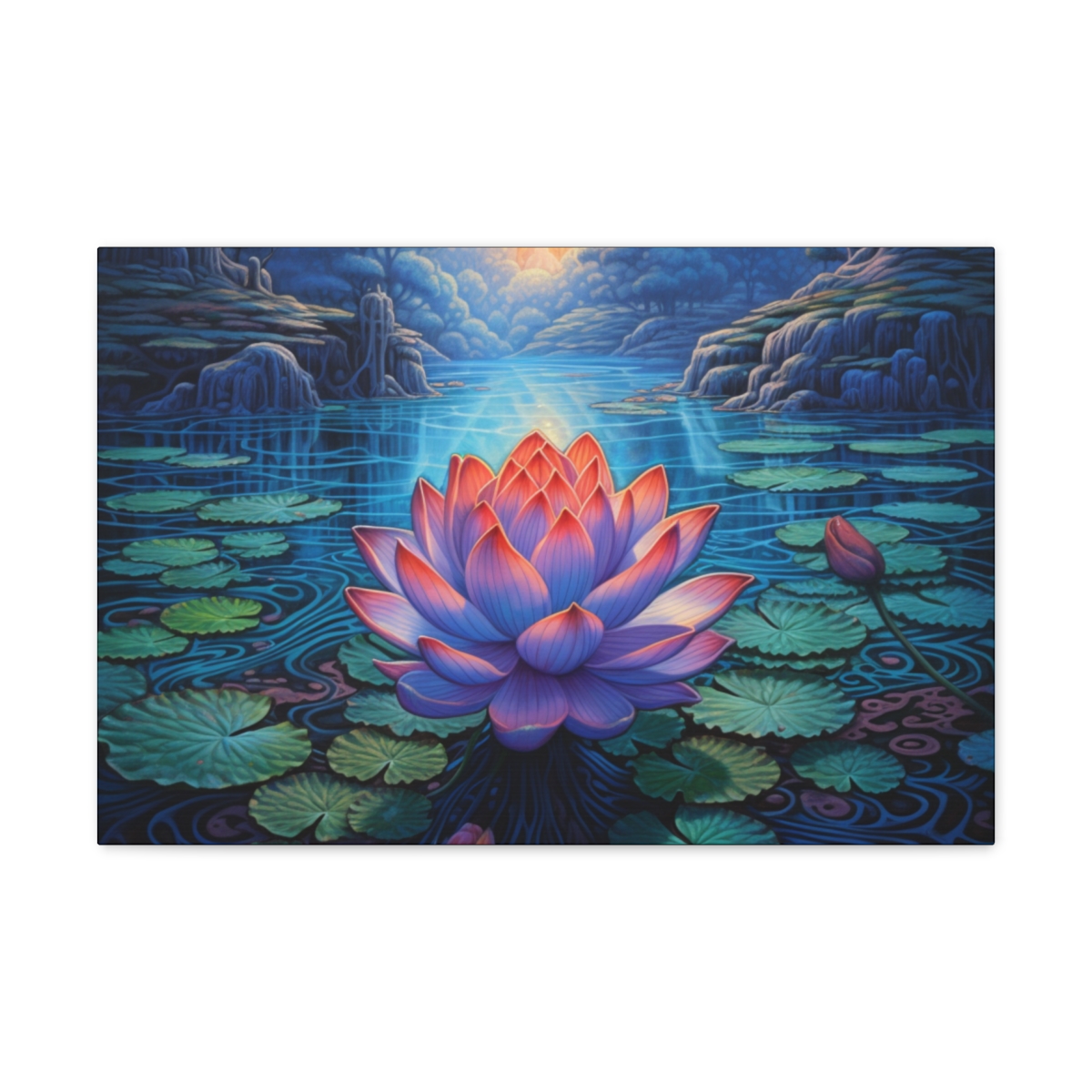 Zen Art Print: Lotus Blossom