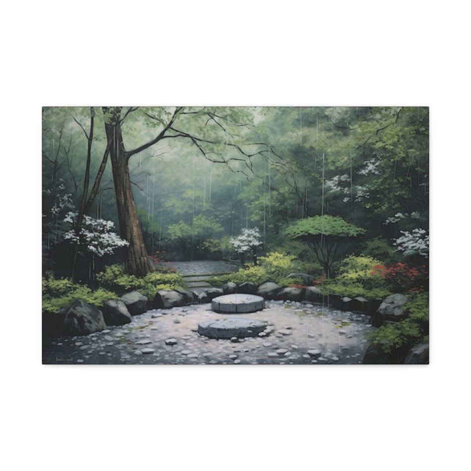 Zen Peaceful Art Print: Serene Lotus