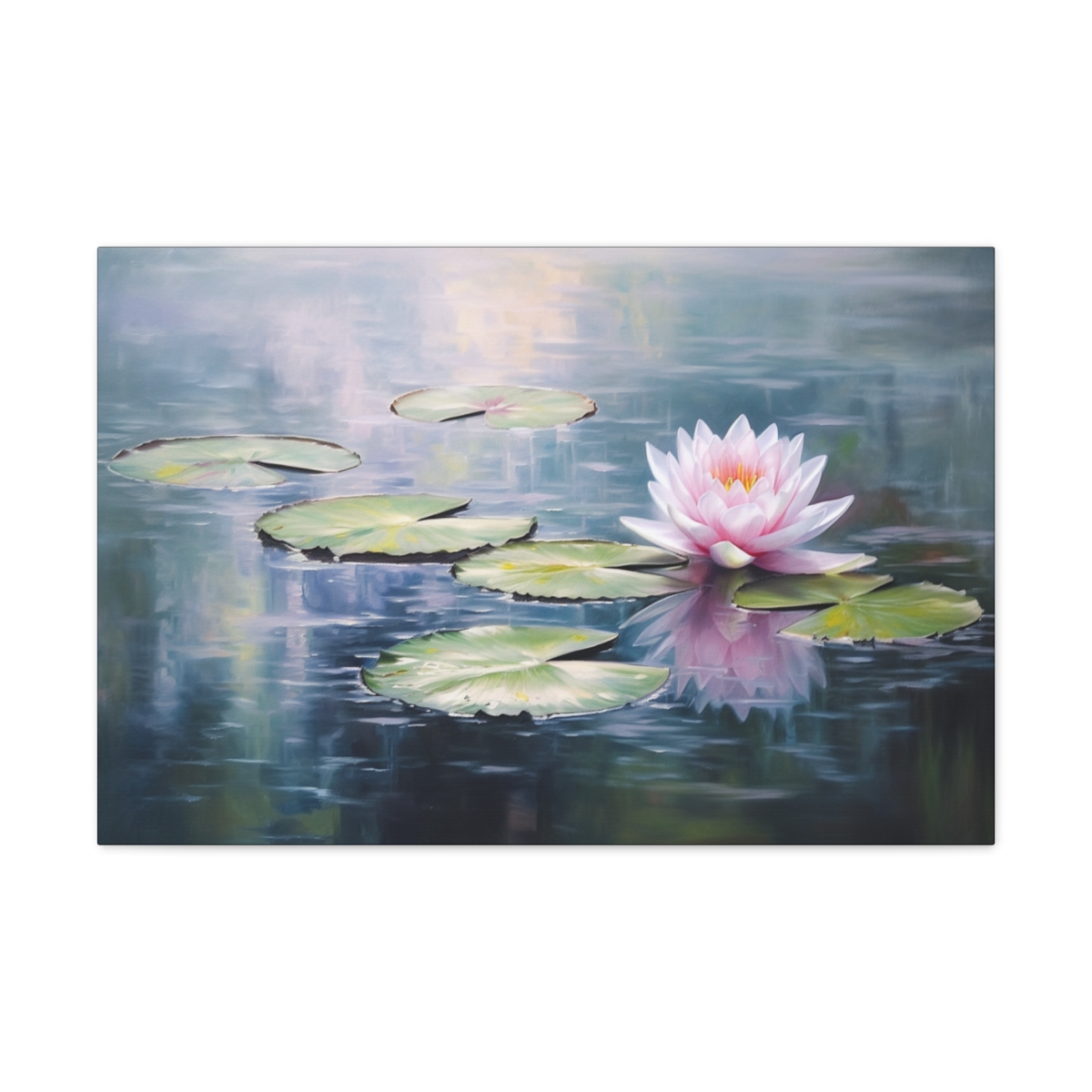 Zen Art Canvas Print: Lotus Melody