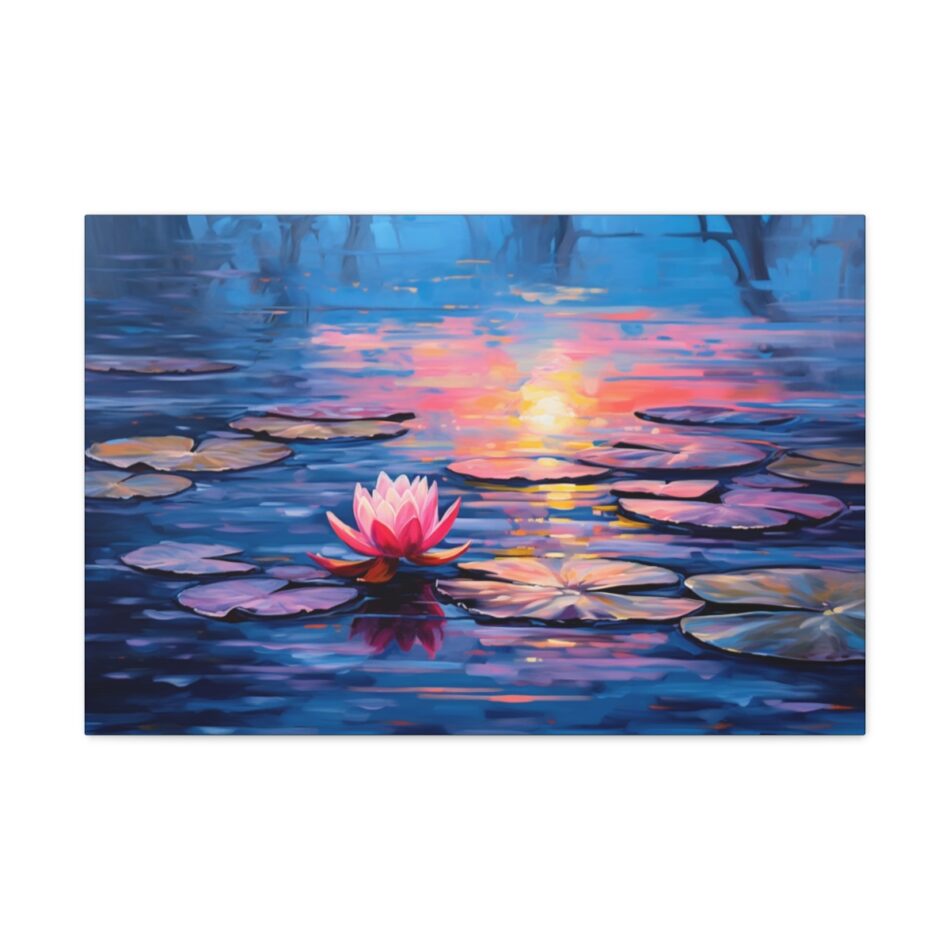 Meditation Art Canvas Print: The Insight Into Your Soul