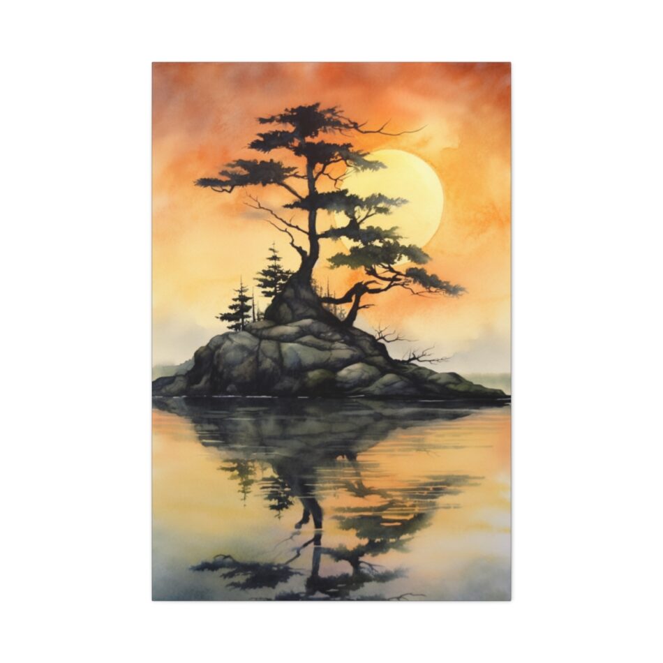 Zen Art Print: Tranquil Reflections