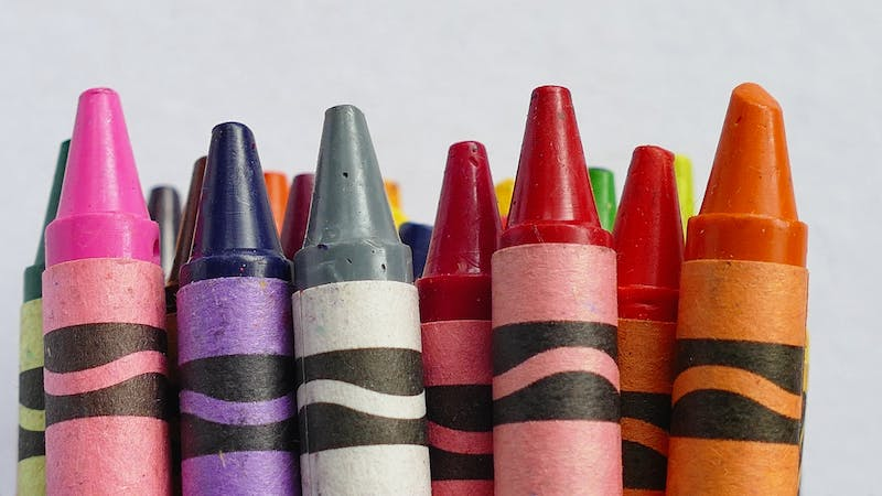 crayons to draw