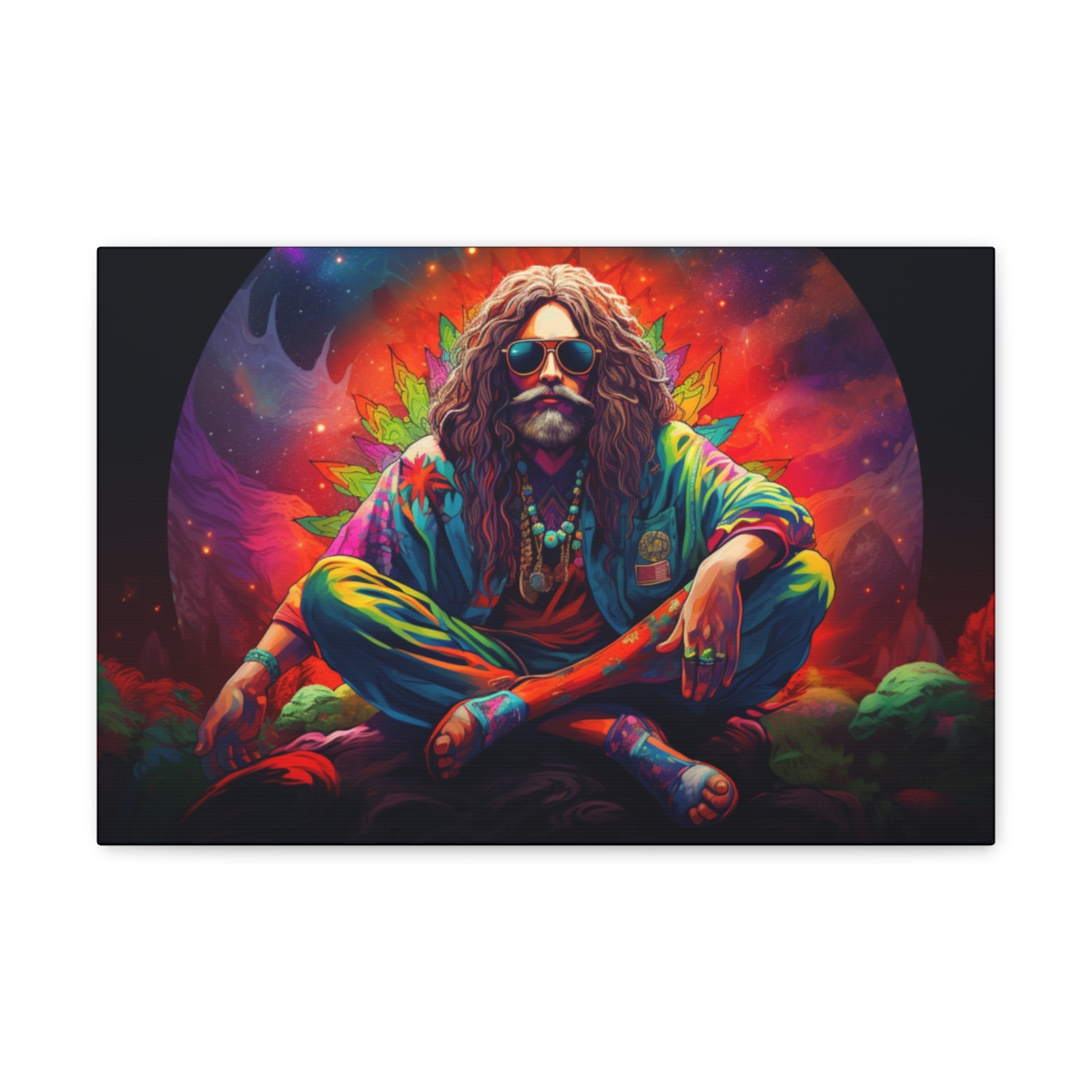 Hippie Trippy Art Canvas Print: Are You Ready For The Trippy?