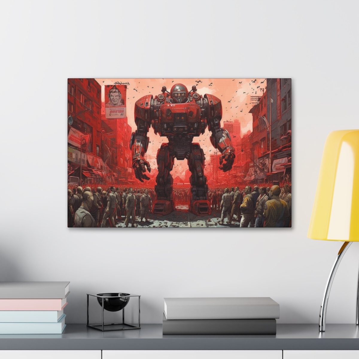 Fantasy Space Wall Art: The Next Red Scare