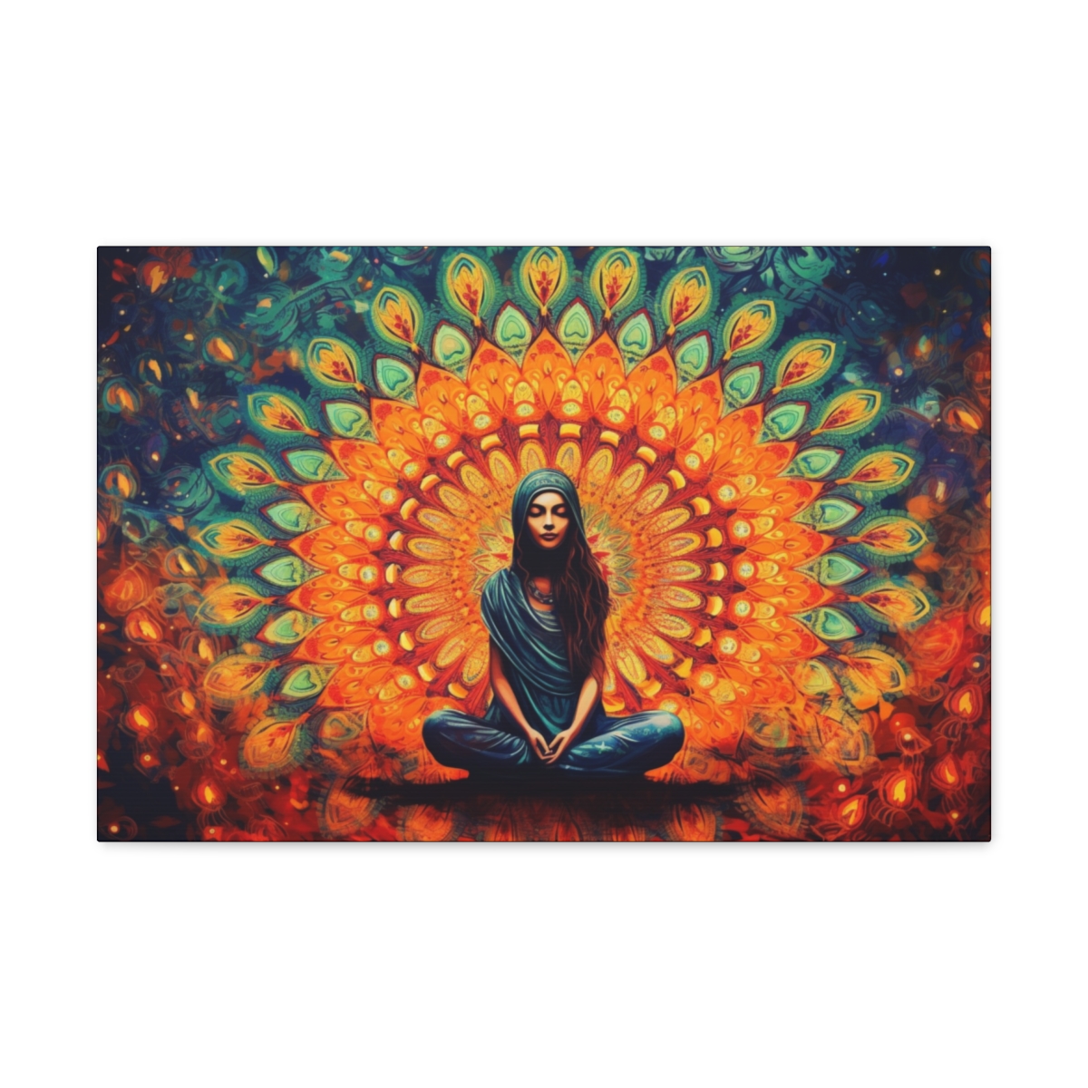 Trippy Hippie Art: Lotus Girl