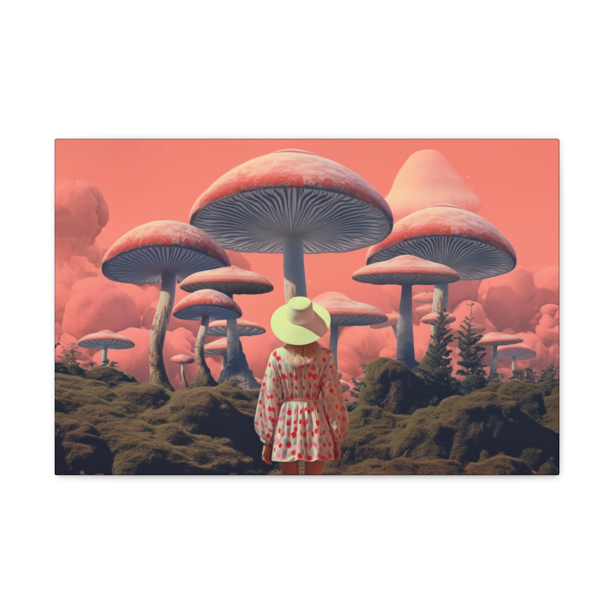 Trippy Mushroom Art: Fungiland