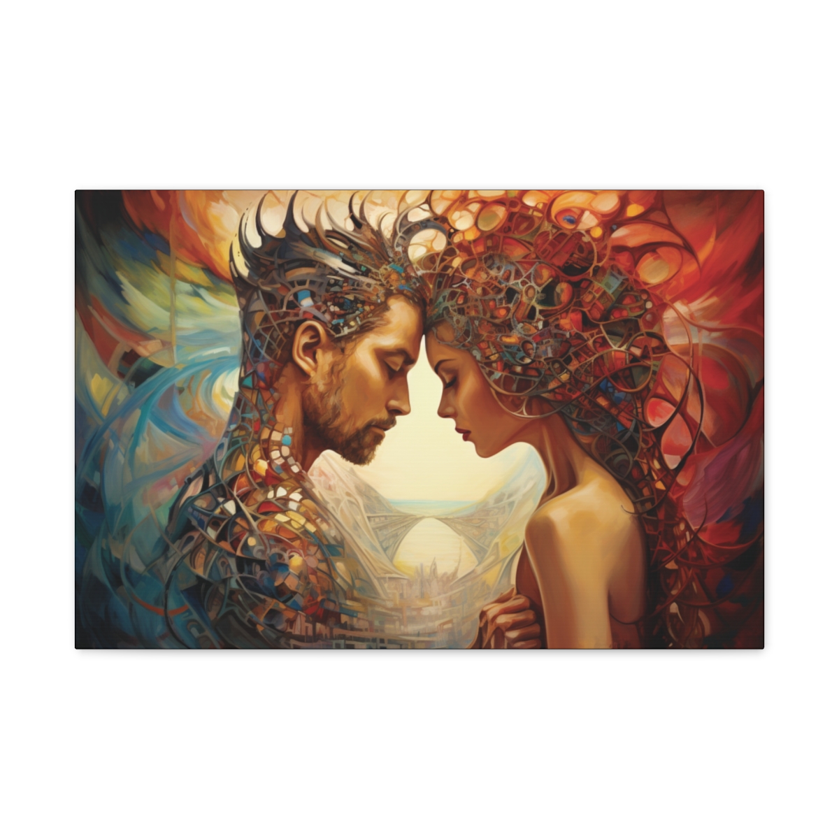 Love Twin Flame Spiritual Art: We Found Each Other Once Again