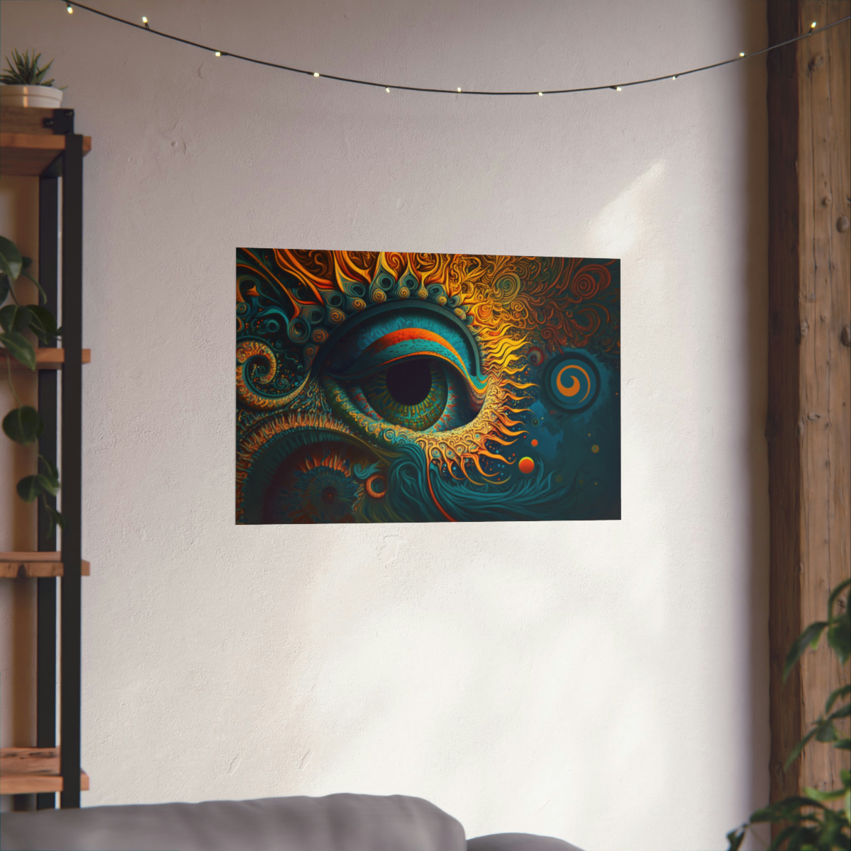 Trippy Posters: Ethereal Eye