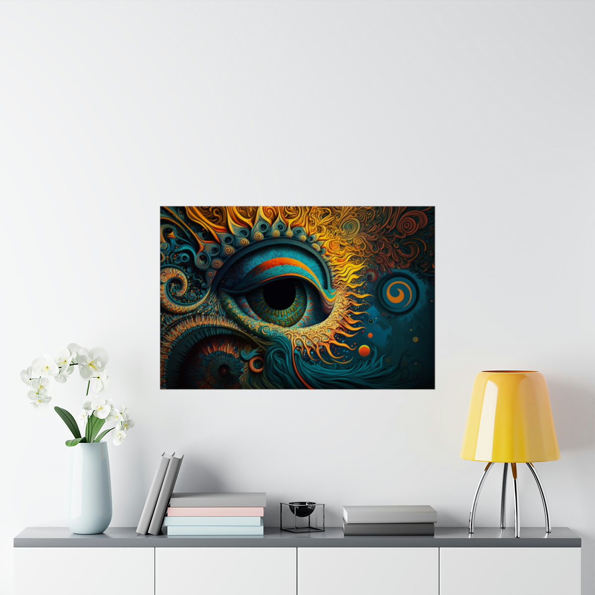 Trippy Posters: Ethereal Eye