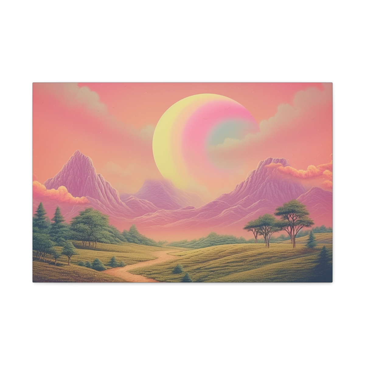 Ethereal Art: Mountains Of Dreams