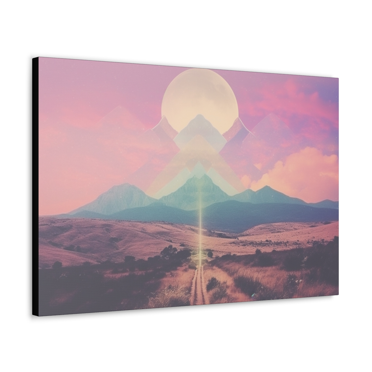 Ethereal Nature Art Canvas Print: A Scenery From Your Dream