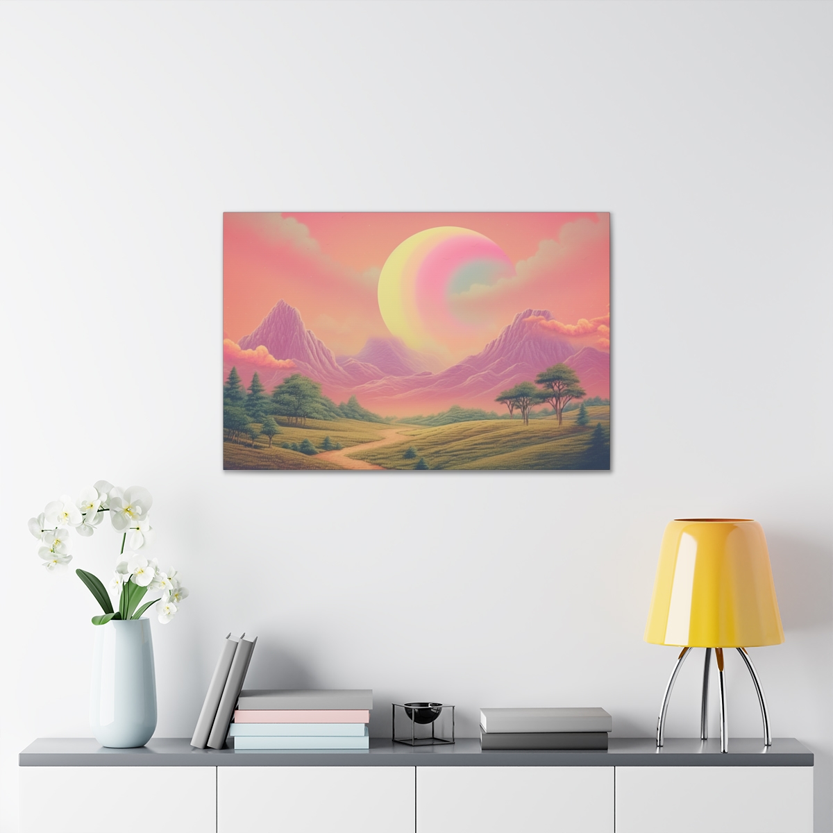 Ethereal Art: Mountains Of Dreams