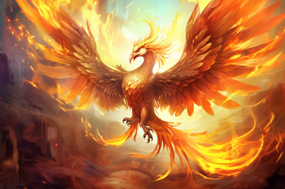 the Phoenix is a symbol of resilience