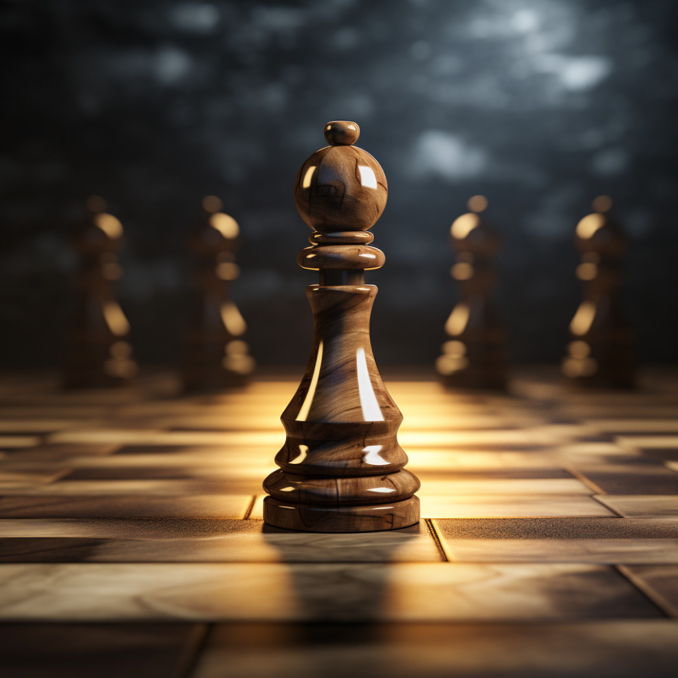 the pawn in chess as symbols of resilience