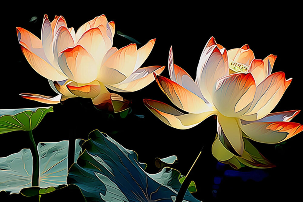 symbols of harmony include the Lotus