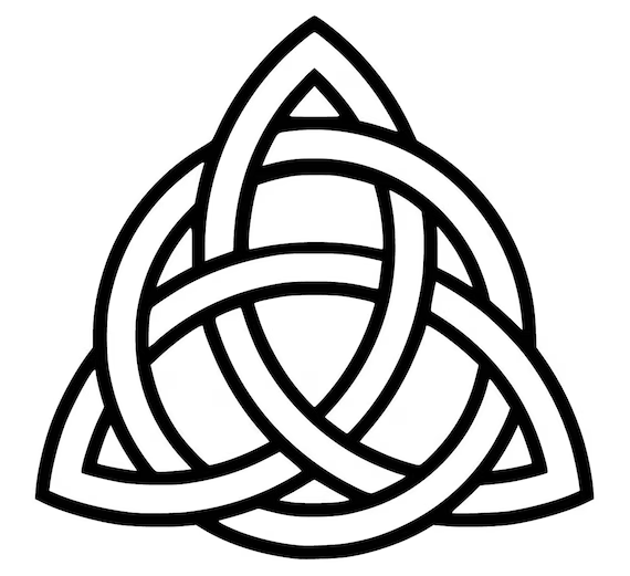 the Celtic knot symbolizing resilience and the interconnectedness of life