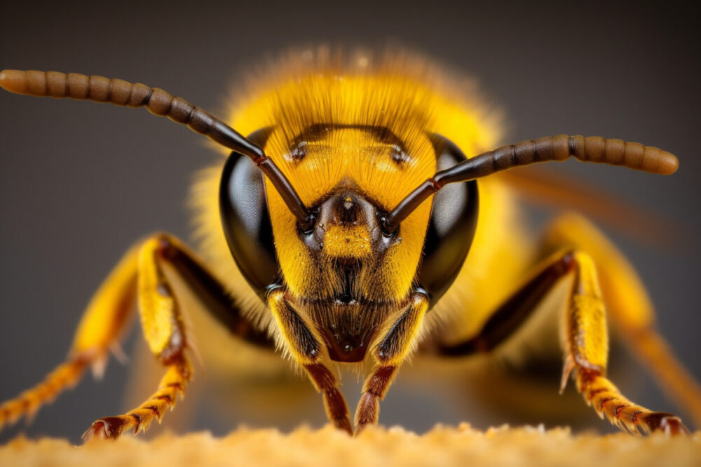 bee as symbols of courage and aggressiveness
