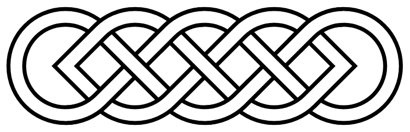 Celtic knots as symbols of harmony